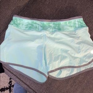 Lulu Lemon blue shorts